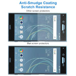 Per Sony Xperia XZs 0,33 mm 9H Durezza superficiale Proteggi schermo in vetro temperato curvo a schermo intero 3D, For Xperia XZs