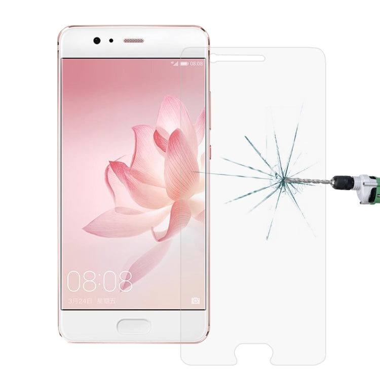 10 PZ per Huawei P10 Plus 0,26mm 9H Durezza superficiale Pellicola per schermo in vetro temperato a schermo intero antideflagrante, For P10 Plus