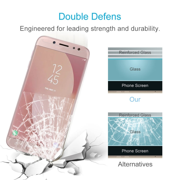 Pellicola vetro temperato per Samsung Galaxy J7 2017 2 pezzi