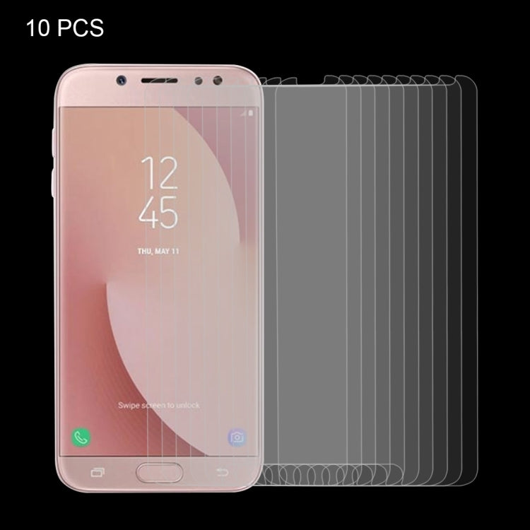 Pellicola vetro temperato per Samsung Galaxy J7 2017 USA 10 pezzi