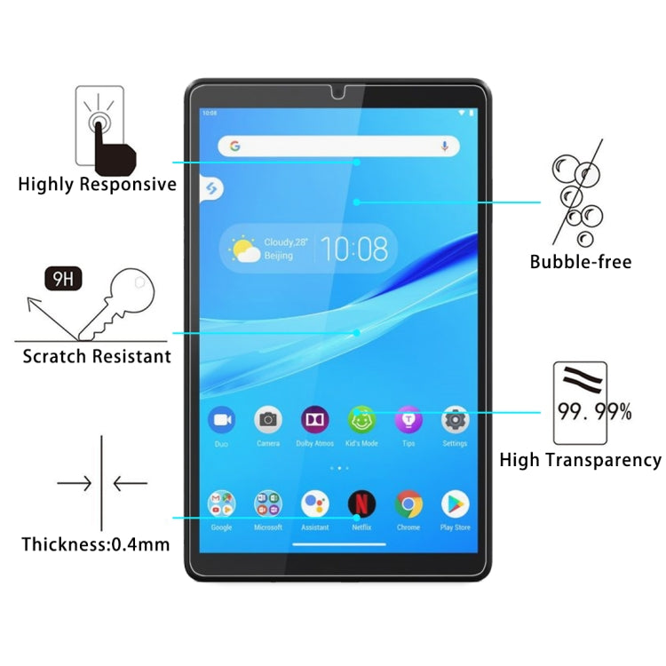 Pellicola vetro temperato per Lenovo Tab M8 9H 0,4 mm