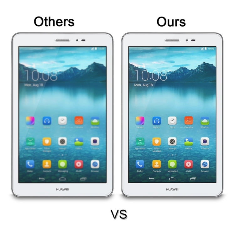 2 pezzi per Huawei MediaPad T2 8.0 Pro 0,4 mm 9H durezza superficiale protezione schermo in vetro temperato a schermo intero, For MediaPad T2 8.0 Pro