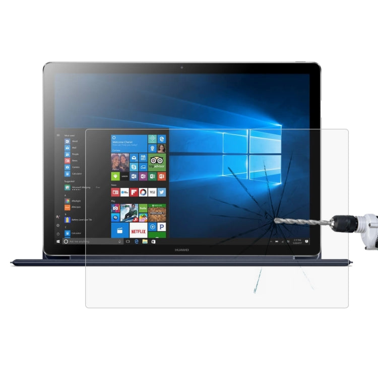 Per Huawei MateBook E 0,3 mm 9H Proteggi schermo in vetro temperato con durezza superficiale, For MateBook E