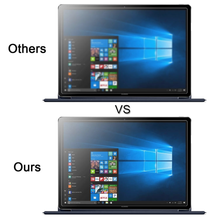 Per Huawei MateBook E 0,3 mm 9H Proteggi schermo in vetro temperato con durezza superficiale, For MateBook E