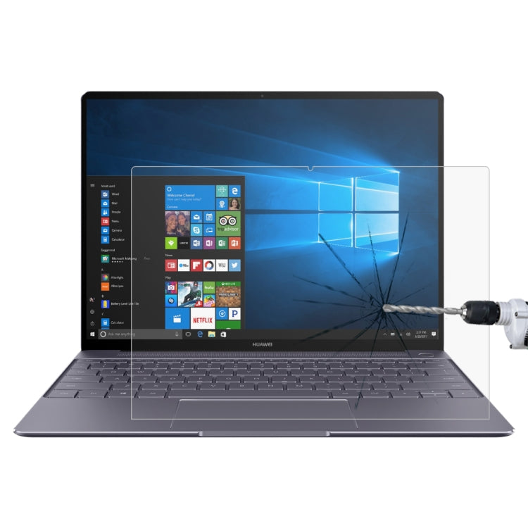 Per Huawei MateBook X 0,3 mm 9H Proteggi schermo in vetro temperato con durezza superficiale, For MateBook X
