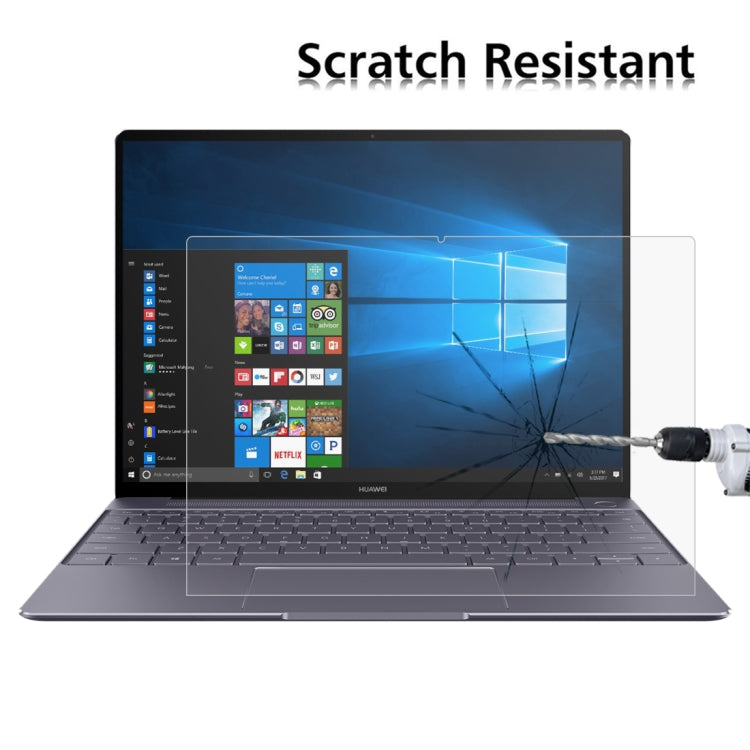 Per Huawei MateBook X 0,3 mm 9H Proteggi schermo in vetro temperato con durezza superficiale, For MateBook X