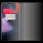 Pellicola in vetro temperato 9H 2.5D da 10 pezzi 0,26mm per OnePlus 6, For OnePlus 6 (10 PCS)