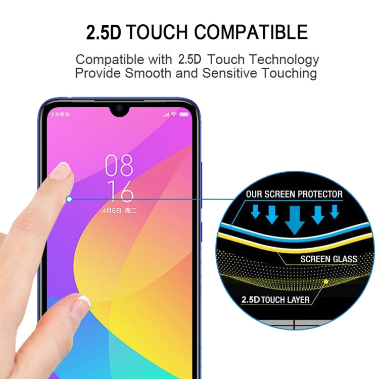 Pellicola in vetro temperato per Xiaomi Mi CC9 25 pezzi