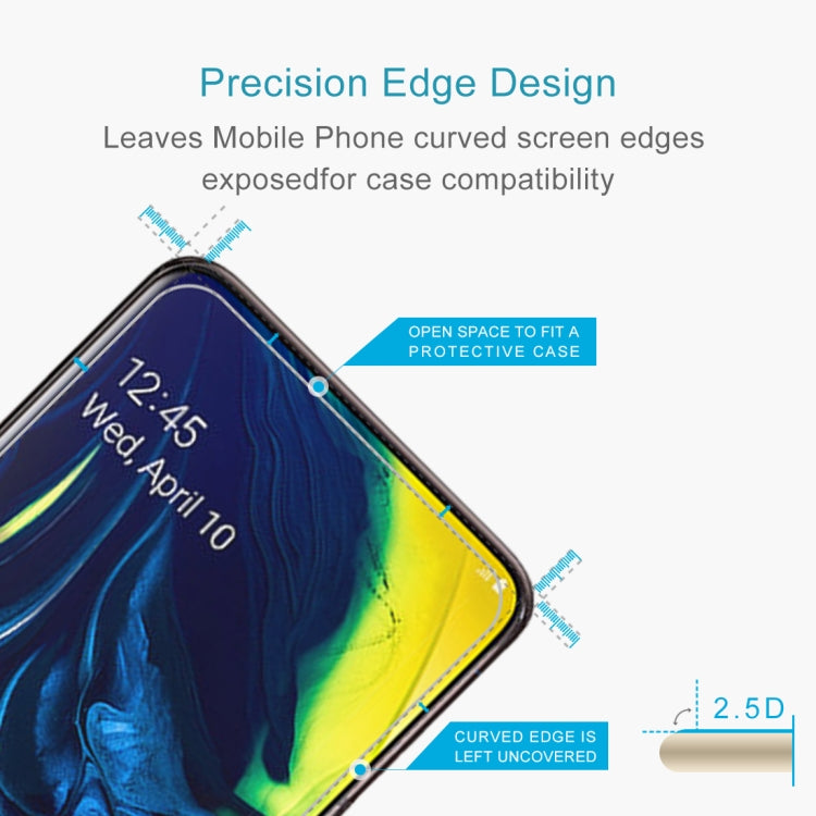 Pellicola vetro temperato Samsung Galaxy A80 e A90 9H 0,26mm