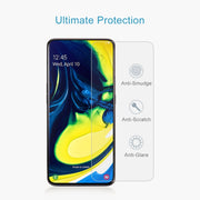 Pellicola in vetro temperato 9H per Galaxy A80/A90 10 pezzi