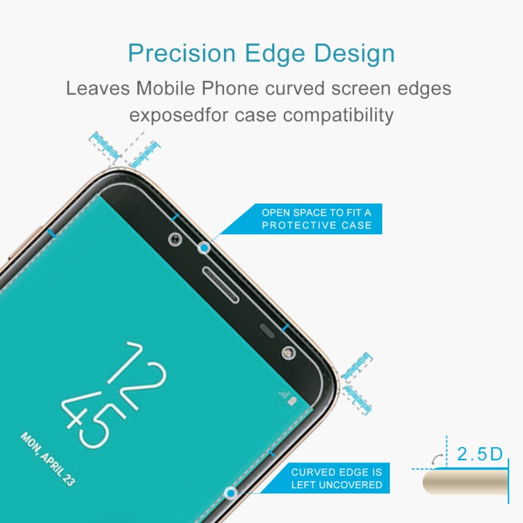 Pellicola in vetro temperato 9H per Samsung Galaxy J6 0,26 mm