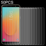 Pellicola vetro temperato 0,26 mm per Samsung Galaxy J8+ 50 pezzi