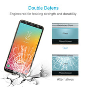 Pellicola vetro temperato 9H per Samsung Galaxy J8+ 10 pezzi