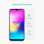 Pellicola in vetro temperato 0,26 mm 9H 2,5D per LG W30 Pro, For LG W30 Pro (0.26mm) (1PC)