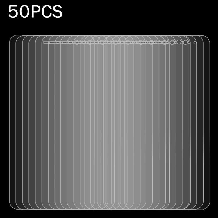 50 PZ per Huawei Y5 2017 0.3mm 9H Durezza superficiale 2.5D Pellicola per schermo in vetro temperato a schermo intero antideflagrante, senza confezione al dettaglio, For Y5 2017 (50 PCS)