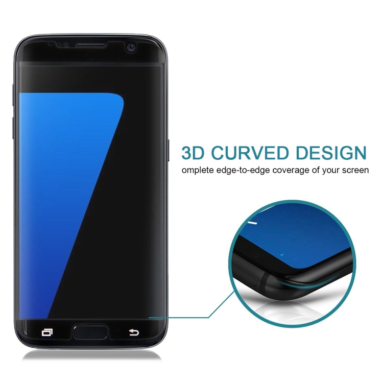 25 PZ Per Galaxy S7 Edge / G935 0,26mm 9H Durezza superficiale Superficie curva Pellicola in vetro temperato a schermo intero