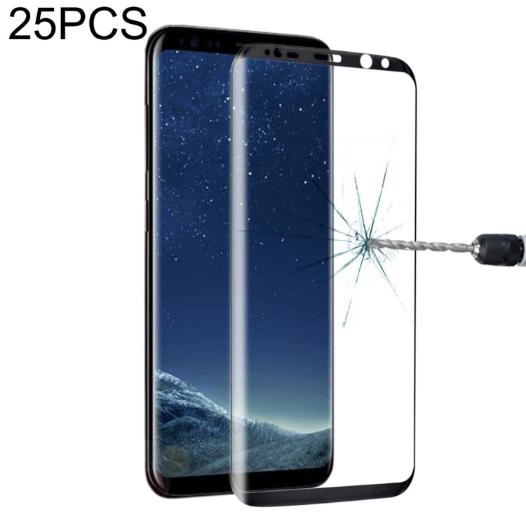 Pellicola vetro temperato per Samsung Galaxy S8 25 pezzi