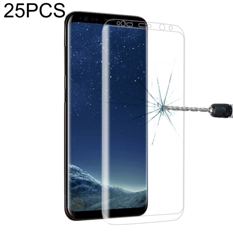 Pellicola vetro temperato per Samsung Galaxy S8 Plus 25 pezzi