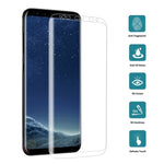 Pellicola vetro temperato per Samsung Galaxy S8 Plus 25 pezzi