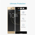 25 pezzi per Sony Xperia XA1 Ultra 0,33 mm 9H durezza superficiale protezione schermo in vetro temperato curvo 3D a schermo intero, For Sony Xperia XA1 Ultra