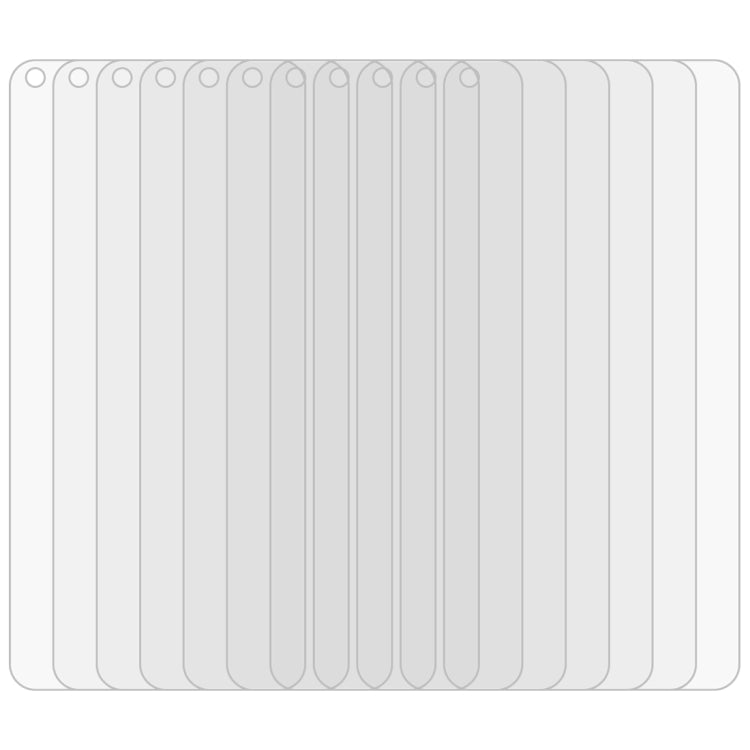 10 PZ 0,26mm 9H 2.5D Pellicola in vetro temperato antideflagrante per Huawei Nova 4, Huawei Nova 4