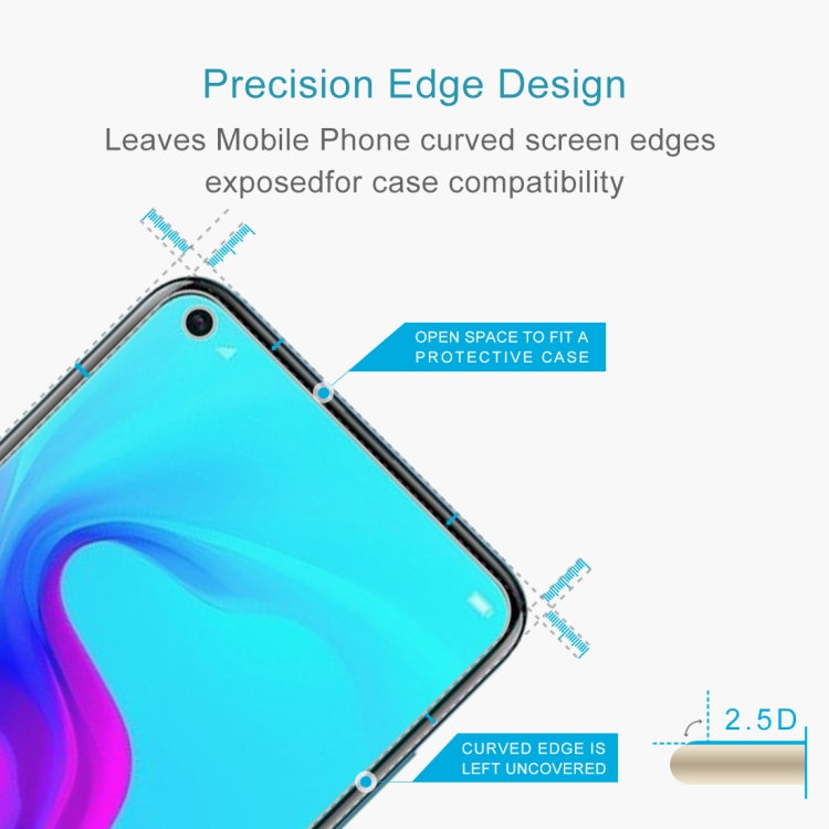 10 PZ 0,26mm 9H 2.5D Pellicola in vetro temperato antideflagrante per Huawei Nova 4, Huawei Nova 4