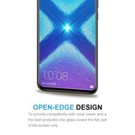 Pellicola in vetro temperato antideflagrante da 0,26 mm 9H 2.5D per Huawei Honor 8X, For Honor 8X