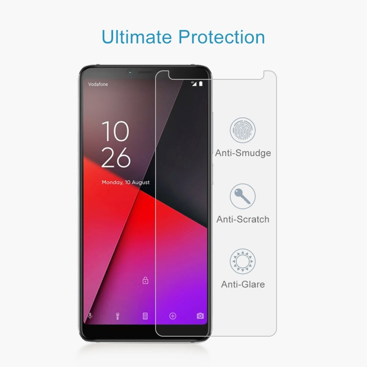 Pellicola in vetro temperato antideflagrante da 0,26 mm 9H 2.5D per Vodafone Smart X9, Vodafone Smart X9