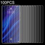 Pellicola in vetro temperato da 100 pezzi 0,26 mm 9H 2,5D per Huawei P30, For Huawei P30 (100 PCS)