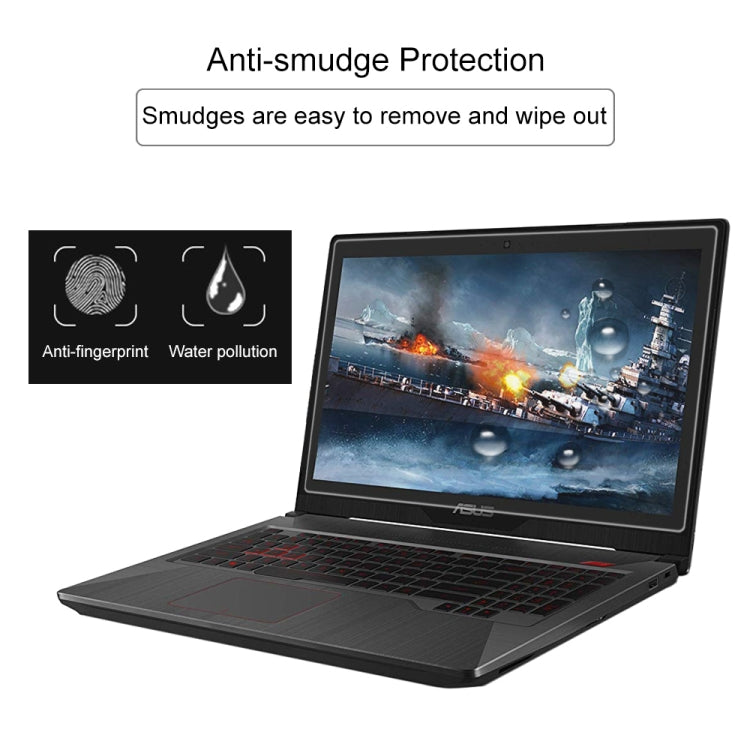 Pellicola protettiva in vetro temperato HD per schermo portatile per ASUS FX503 da 15,6 pollici, For ASUS FX503 15.6 inch