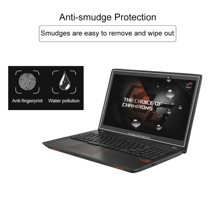 Pellicola protettiva in vetro temperato HD per schermo portatile per ASUS ROG GL553VD da 15,6 pollici, For ASUS ROG GL553VD 15.6 inch