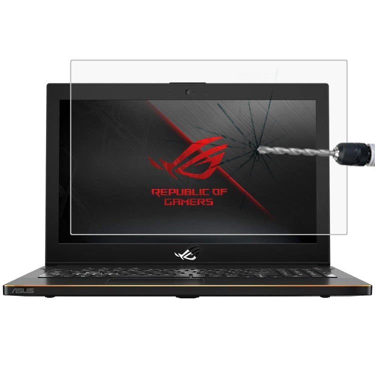 Pellicola protettiva in vetro temperato HD per schermo portatile per ASUS ROG GU501 da 15,6 pollici, For ASUS ROG GU501 15.6 inch