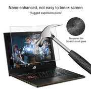 Pellicola protettiva in vetro temperato HD per schermo portatile per ASUS ROG GU501 da 15,6 pollici, For ASUS ROG GU501 15.6 inch