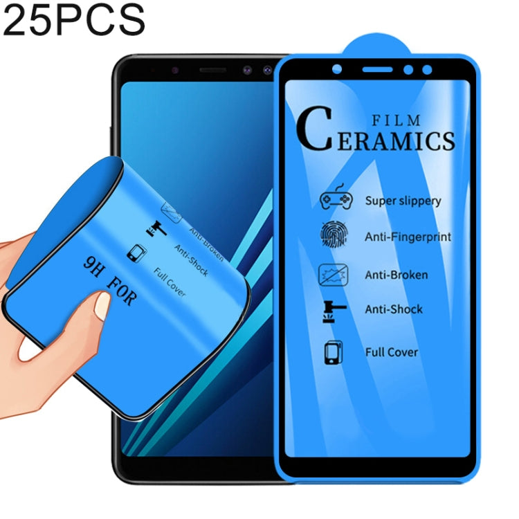 Pellicola ceramica per Samsung Galaxy A8 2018 25 pezzi