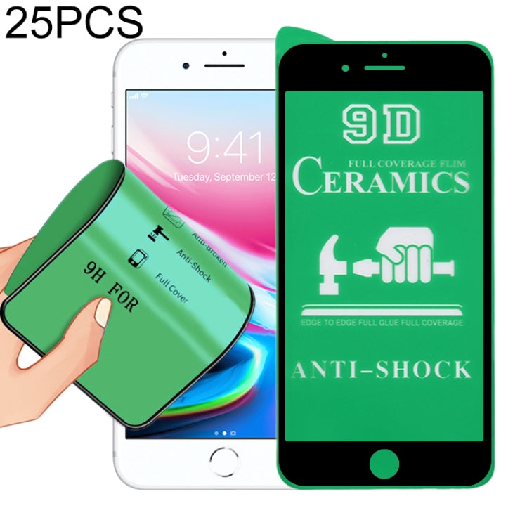 Pellicola ceramica totale per iPhone 8/7 - 25 PCS