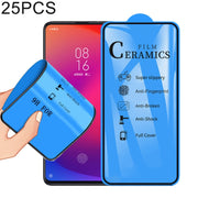 25 pellicole ceramiche a copertura totale con colla 2.5D per Xiaomi Redmi K20 / K20 Pro / K20 Pro Premium, For Xiaomi Redmi K20 / K20 Pro (25 PCS)