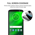 Pellicola proteggi schermo in vetro temperato con colla completa per Motorola Moto E5, For Motorola Moto E5