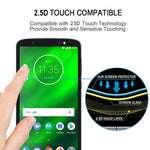 Pellicola proteggi schermo in vetro temperato con colla completa per Motorola Moto E5, For Motorola Moto E5