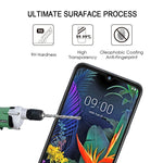 Pellicola in vetro temperato a schermo intero 9H per LG X6 (2019) / Q60 / K50, For LG X6 (2019) / Q60 / K50 (1 PCS)