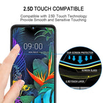 25 PZ Pellicola in vetro temperato a schermo intero 9H per LG X6 (2019) / Q60 / K50, For LG X6 (2019) / Q60 / K50 (25 PCS)