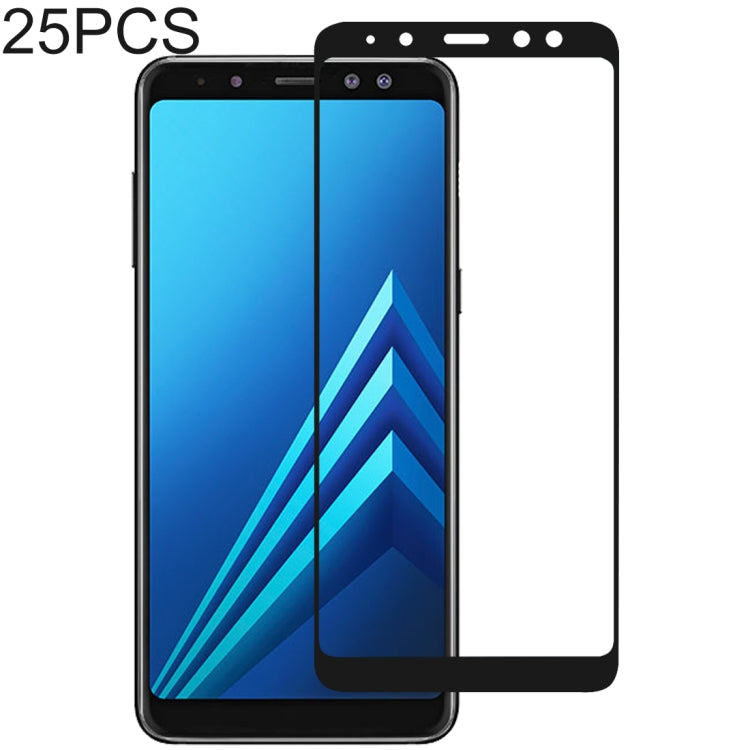 Pellicola vetro temperato Galaxy A5 e A8 2018 25 pezzi