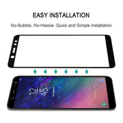 Pellicola vetro temperato Full Glue per Samsung Galaxy A6+ 2018