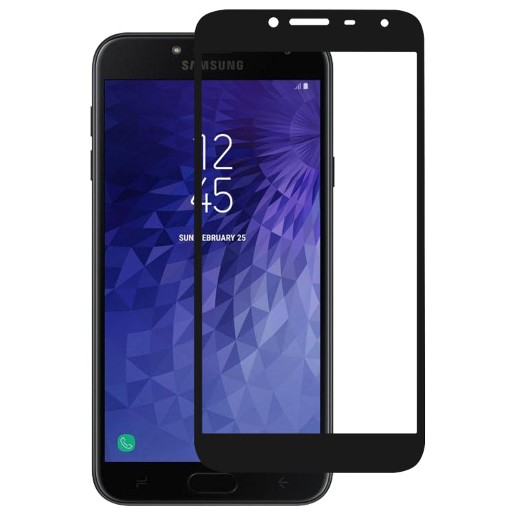 Pellicola vetro temperato Full Cover per Galaxy J4 (2018)