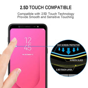 Pellicola vetro temperato Full Cover per Galaxy J8 2018