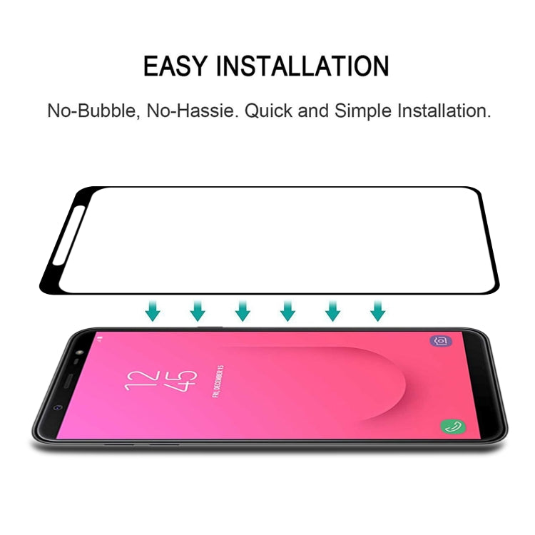 Pellicola vetro temperato proteggi schermo Galaxy J8 (2018)
