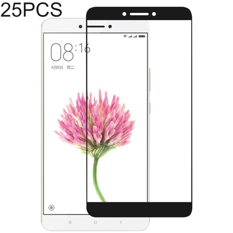 Pellicola proteggi schermo in vetro temperato con colla completa da 25 pezzi per Xiaomi Mi Max, For Xiaomi Mi Max