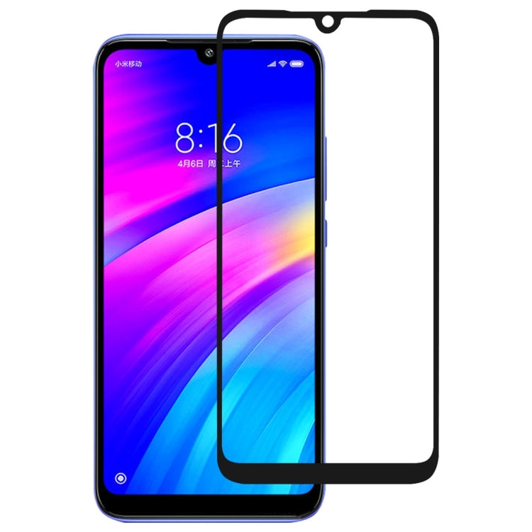 Pellicola vetro temperato per Xiaomi Redmi 7 con colla completa