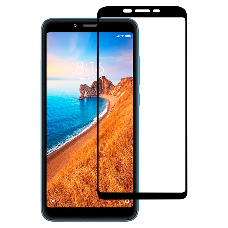 Pellicola proteggi schermo in vetro temperato con colla completa e copertura completa per Xiaomi Redmi 7A, For Xiaomi Redmi 7A