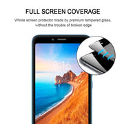 Pellicola proteggi schermo in vetro temperato con colla completa da 25 pezzi per Xiaomi Redmi 7A, For Xiaomi Redmi 7A