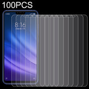 100 PZ 0,26mm 9H Durezza superficiale 2.5D Pellicola in vetro temperato a schermo intero per Xiaomi Mi 8 Lite, For Mi 8 Lite